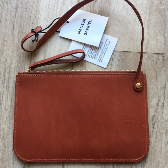 Mansur Gavriel Clutch Pocket Pouch NWT - Picture 2 of 3